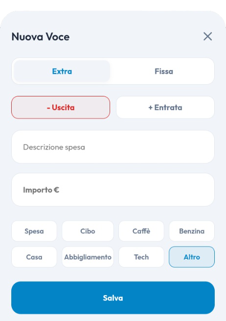 Gestione Spese Fisse